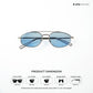 Soil - Quartz Geometric Oval Sunglasses - RB2889