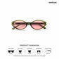 Mount Abu Ray - Hill Rose Oval Sunglasses - RB3012