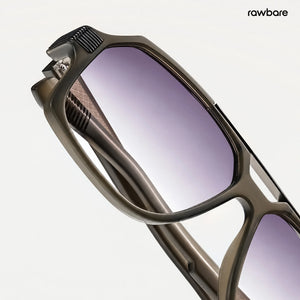 Bengaluru Dusk - Overcast Geometric Square Sunglasses - RB3015