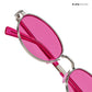 Bonfire - Marshmallow Oval Sunglasses - RB2906