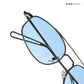 Soil - Quartz Geometric Oval Sunglasses - RB2889