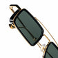 Landscape - Valley Polarized Geometric Rectangle Sunglasses - RB2888