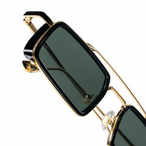 Landscape - Valley Polarized Geometric Rectangle Sunglasses - RB2888