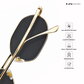Rock - Pyrite Oval Sunglasses - RB2864