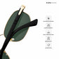 Fossil - Fern Rectangle Sunglasses - RB2869