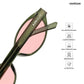 Mount Abu Ray - Hill Rose Oval Sunglasses - RB3012