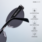 Lunar - Silver Black Oval Sunglasses - RB2432