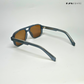 Glare - Denim Walnut Rectangle Sunglasses - RB2325