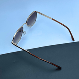 Brown Gold Pilot Luxe Edition Sunglasses - RawBare
