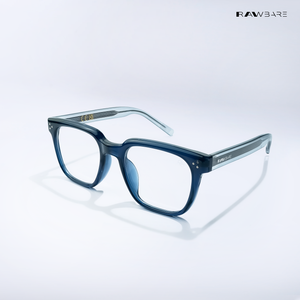 Claris - Dark Blue Square Bluecut Eyewear - RB2741