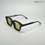 Vortex Shades - Yellow Black Square Sunglasses - RB2537