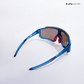 Turbo Sportline - Blue Polarized Wrap Around Sunglasses - RB2426