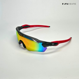 Swift - Red Orange Polarized Wrap Around Sunglasses - RB2515