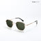 Vizag Prism - Sunlit Jade Polarized Hexagon Sunglasses - RB2615