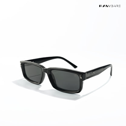 Araku Edge - Black Zenith Rectangle Sunglasses - RB2846