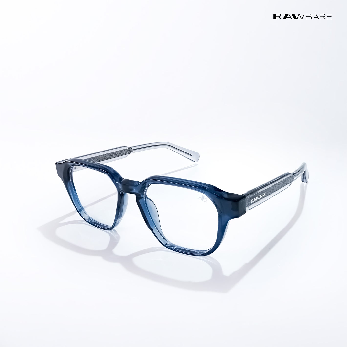 Prysm - Dark Blue Square Bluecut Eyewear - RB2807
