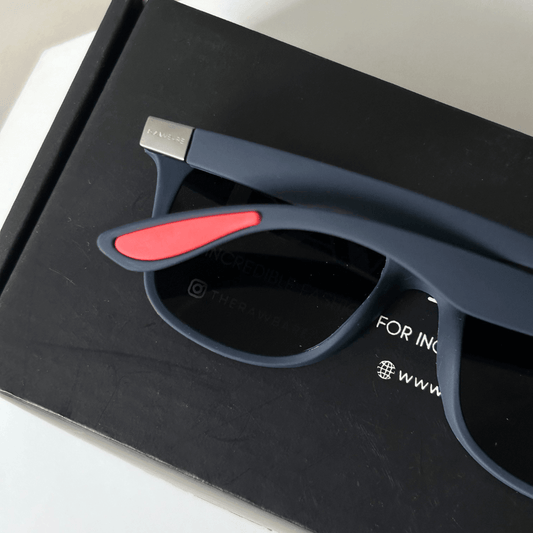 Blue Wayfarer Sunglasses (T2) 2.0 - RawBare