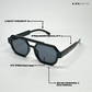Pentavision - Black Wayfarer Sunglasses - RB2467