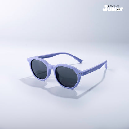 Mini Maven - Lilac Kids Polarized Wayfarer Sunglasses - RBK2502