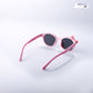 Fairy Bow - Blush Glow Kids Polarized Round Sunglasses - RBK2524
