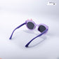 Sparkle Sprint - Voilet Kids Polarized Cateye Sunglasses - RBK2515