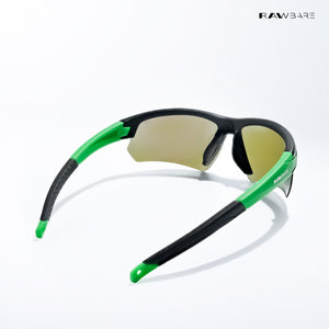 StrideX - Aqua Teal Polarized Wrap Around Sunglasses - RB2828