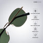 Metal Glint 2.0 - Green Gold Square Sunglasses - RB2435