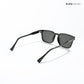 Pangong Peak - Black Crest Polarized Square Sunglasses - RB2855