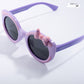 Sparkle Sprint - Voilet Kids Polarized Cateye Sunglasses - RBK2515
