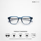 Prysm - Dark Blue Square Bluecut Eyewear - RB2807