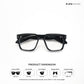 Ziro Fade - Black Square Bluecut Eyewear - RB2803