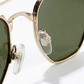 Vizag Prism - Sunlit Jade Polarized Hexagon Sunglasses - RB2615