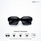 Ujjain Core - Blackout Square Sunglasses - RB2812