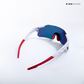 Glide Max - Frost Fire Polarized Wrap Around Sunglasses - RB2641