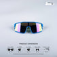 Glide Runner - Wave Kids Polarized Wrap Around Sunglasses - RBK2541
