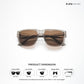 Trivandrum Tint - Sand Drift Polarized Square Sunglasses - RB2853
