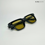 Waypoint - Black Yellow Wayfarer Sunglasses - RB2519