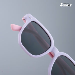 Young Monarch - Regal Lilac Kids Polarized Square Sunglasses - RBK2504