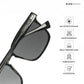 Pangong Peak - Black Crest Polarized Square Sunglasses - RB2855