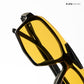 MagShift - Shockwave Clip-On Square Sunglasses - RB2837