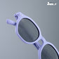Mini Maven - Lilac Kids Polarized Wayfarer Sunglasses - RBK2502