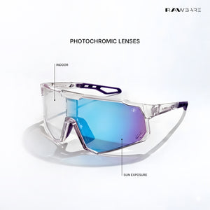 Velocity Core - Hologlow Photochromic Wrap Around Sunglasses - RB2817