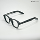 Urban Grid - Black Blue Cut Wayfarer Sunglasses - RB2461