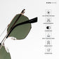 Vizag Prism - Sunlit Jade Polarized Hexagon Sunglasses - RB2615