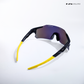 Glide Max - Night Flash Polarized Wrap Around Sunglasses - RB2638