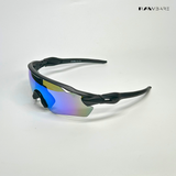 Swift - Black Blue Polarized Wrap Around Sunglasses - RB2512