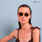 Jaisalmer Glow - Hazel Gleen Polarized Oval Sunglasses - RB2666