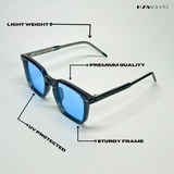 Quadra Sunglasses - Blue / RB2440