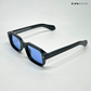 Angular Aura - Midnight Polarized Rectangle Sunglasses - RB2448