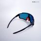 Turbo Sportline - Orange Black Polarized Wrap Around Sunglasses - RB2425